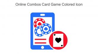 Online Combos Card Game Colored Icon In Powerpoint Pptx Png And Editable Eps Format