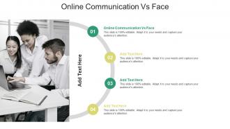 Online Communication Vs Face In Powerpoint And Google Slides Cpb