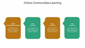 Online communities learning ppt powerpoint presentation picture cpb