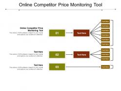 Online competitor price monitoring tool ppt powerpoint portfolio mockup cpb