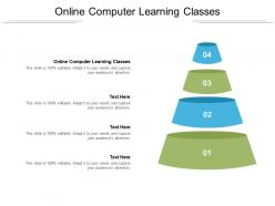 Online computer learning classes ppt powerpoint presentation portfolio shapes cpb