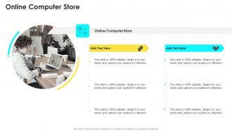 Online Computer Store In Powerpoint And Google Slides Cpb