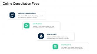 Online Consultation Fees Ppt Powerpoint Presentation File Infographic Template Cpb