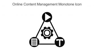 Online Content Management Monotone Icon In Powerpoint Pptx Png And Editable Eps Format