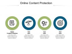 Online content protection ppt powerpoint presentation styles information cpb
