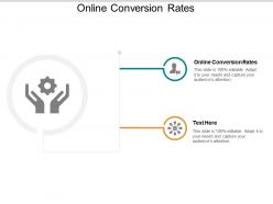 Online conversion rates ppt powerpoint presentation inspiration graphic tips cpb