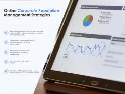 Online corporate reputation management strategies