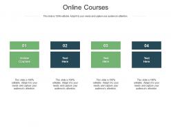 Online courses ppt powerpoint presentation model styles cpb