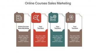 Online courses sales marketing ppt powerpoint presentation ideas outline cpb