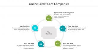 Online credit card companies ppt powerpoint presentation gallery sample cpb