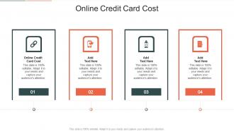 Online Credit Card Cost In Powerpoint And Google Slides Cpb