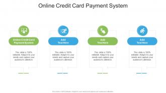 Online Credit Card Payment System In Powerpoint And Google Slides Cpb