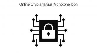 Online Cryptanalysis Monotone Icon In Powerpoint Pptx Png And Editable Eps Format