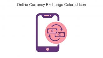 Online Currency Exchange Colored Icon In Powerpoint Pptx Png And Editable Eps Format