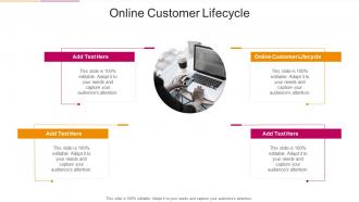 Online Customer Lifecycle In Powerpoint And Google Slides Cpb
