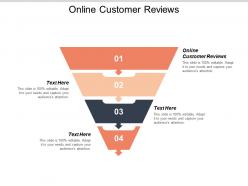 Online customer reviews ppt powerpoint presentation gallery tips cpb