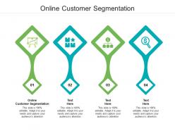 Online customer segmentation ppt powerpoint presentation show rules cpb