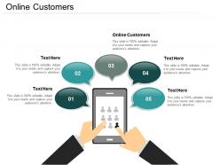 Online customers ppt powerpoint presentation icon examples cpb
