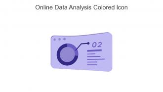 Online Data Analysis Colored Icon In Powerpoint Pptx Png And Editable Eps Format