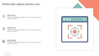 Online Data Capture Process Icon