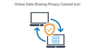 Online Data Sharing Privacy Colored Icon In Powerpoint Pptx Png And Editable Eps Format