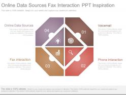 Online data sources fax interaction ppt inspiration