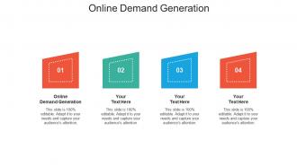 Online demand generation ppt powerpoint presentation styles professional cpb