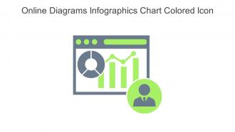 Online Diagrams Infographics Chart Colored Icon In Powerpoint Pptx Png And Editable Eps Format