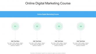 Online Digital Marketing Course In Powerpoint And Google Slides Cpb