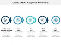 Online direct response marketing ppt powerpoint presentation gallery outline cpb
