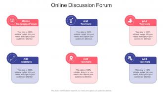 Online Discussion Forum In Powerpoint And Google Slides Cpb