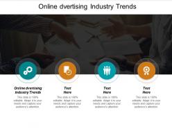 Online dvertising industry trends ppt powerpoint presentation visuals cpb