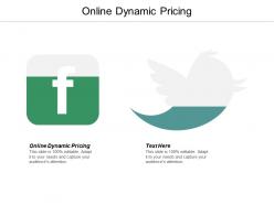 Online dynamic pricing ppt powerpoint presentation infographic template icons cpb