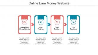 Online earn money website ppt powerpoint presentation infographic template picture cpb