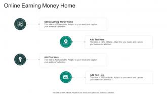 Online Earning Money Home In Powerpoint And Google Slides Cpb