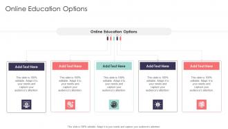 Online Education Optionsin Powerpoint And Google Slides Cpb