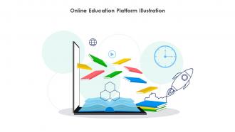 Online Education Platform Illustration