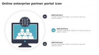 Online Enterprise Partner Portal Icon