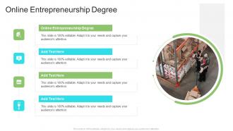 Online Entrepreneurship Degree In Powerpoint And Google Slides Cpb