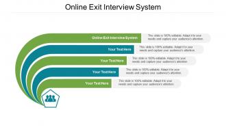 Online exit interview system ppt powerpoint presentation file visual aids cpb