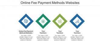 Online fee payment methods websites ppt powerpoint presentation styles ideas cpb