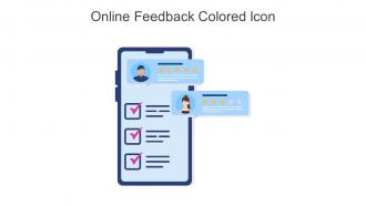 Online Feedback Colored Icon In Powerpoint Pptx Png And Editable Eps Format