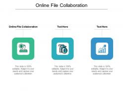 Online file collaboration ppt powerpoint presentation gallery slide download cpb
