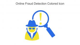 Online Fraud Detection Colored Icon In Powerpoint Pptx Png And Editable Eps Format