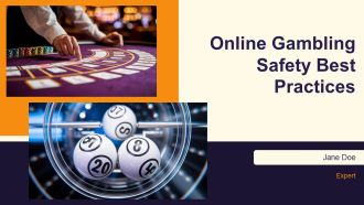 Online Gambling Safety Best Practices PPT Guidelines AT