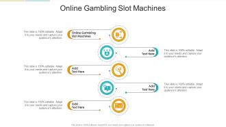 Online Gambling Slot Machines In Powerpoint And Google Slides Cpp
