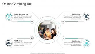 Online Gambling Tax In Ppt Powerpoint Presentation Slide Templates Cpp