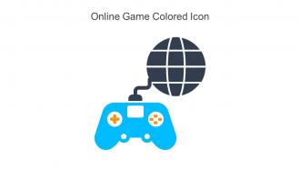 Online Game Colored Icon