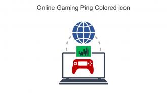 Online Gaming Ping Colored Icon In Powerpoint Pptx Png And Editable Eps Format