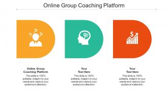 Online group coaching platform ppt powerpoint presentation inspiration picture cpb